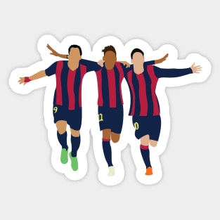 MSN Barcelona Celebration 2015 Sticker